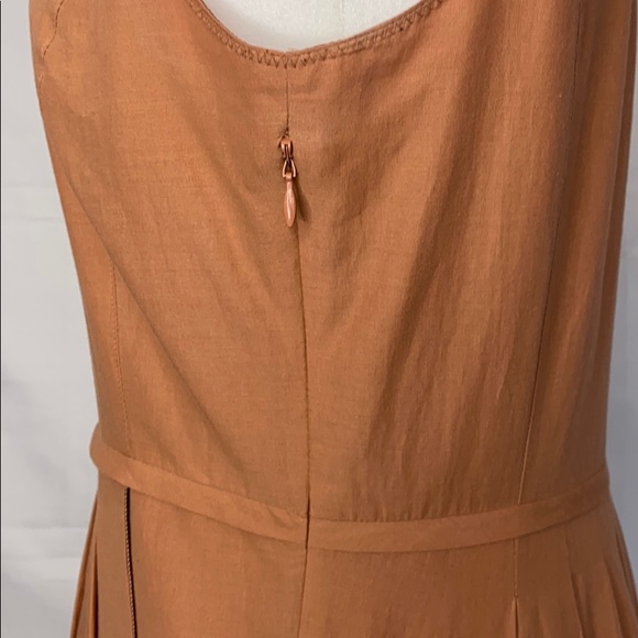 J.Crew Delaney Eyelet Dress rusty peach 6 - Picture 6 of 7